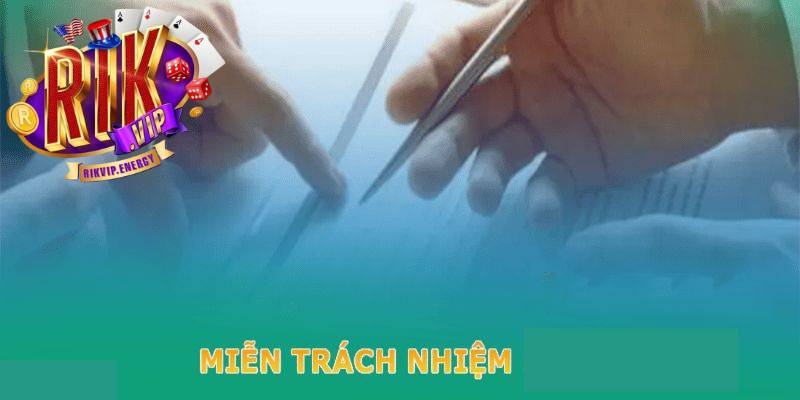 Điều khoản miễn trừ Rikvip áp dụng đối với thành viên gian lận